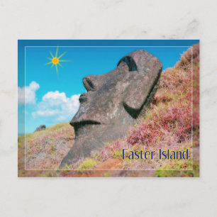 Carte Postale Rapa Nui, île de Pâques