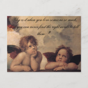 Carte Postale Raphael Angels Postcard