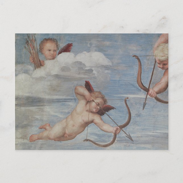 Carte Postale Raphael | Le triomphe de Galatea (Devant)