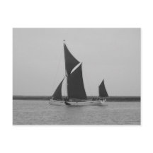Rappel de la péniche à voile