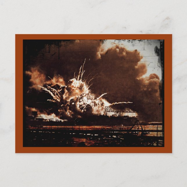 Carte Postale Rappelez-vous Pear Harbor (Devant)