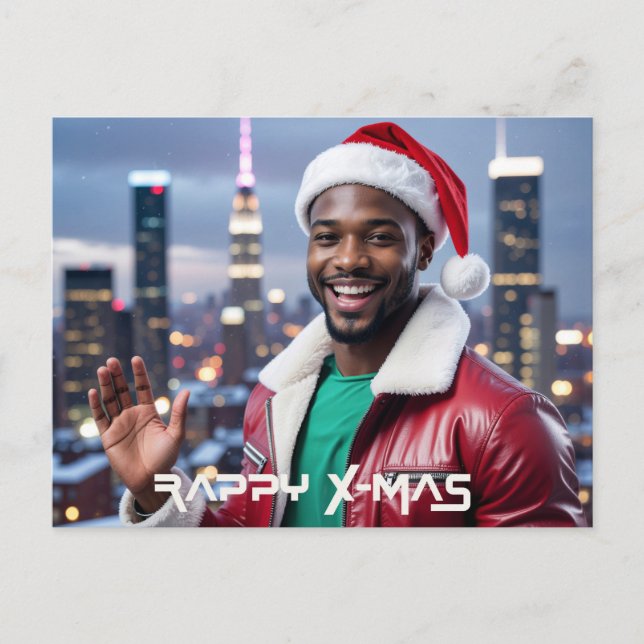 CARTE POSTALE RAPPY X-MAS (Devant)