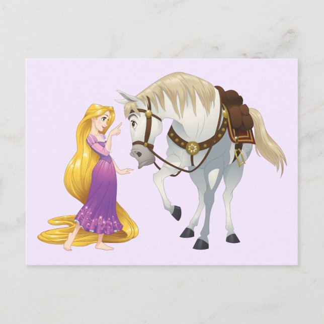 Carte Postale Rapunzel | Besties 4Ever (Devant)