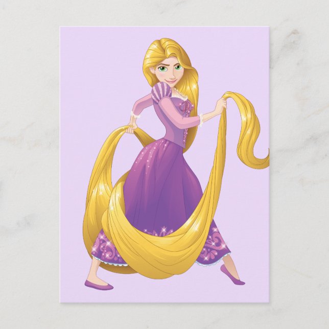 Carte Postale Rapunzel | Big Hair Day (Devant)