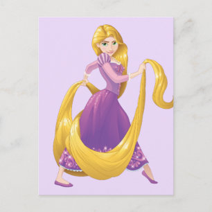 Carte Postale Rapunzel   Big Hair Day