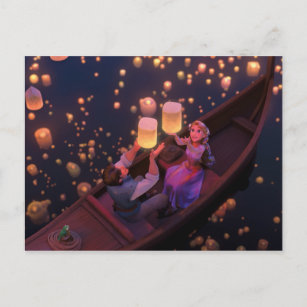 Carte Postale Rapunzel en coquille   Faites votre propre magie