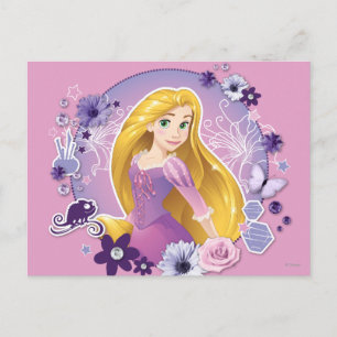 Carte Postale Rapunzel - J'allume mon propre chemin