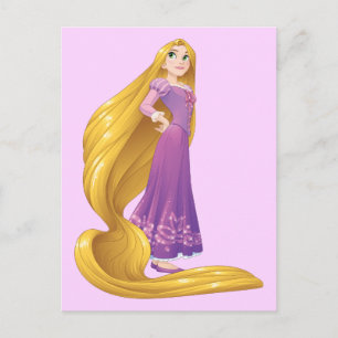 Carte Postale Rapunzel   Princesse Power