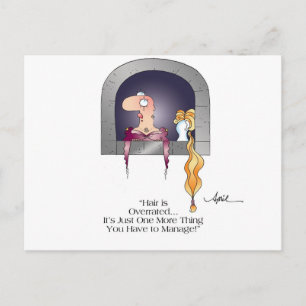 Carte postale RAPUNZEL'S HAIR par April McCallum