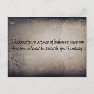 Carte Postale Rasez Vos Larmes