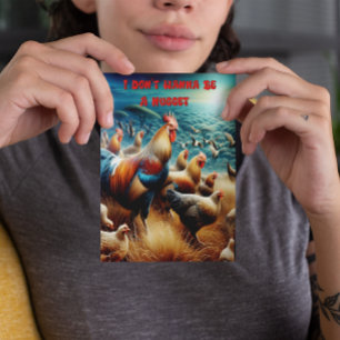 Carte Postale Rassemblement à plumes : poules se promenant dans 