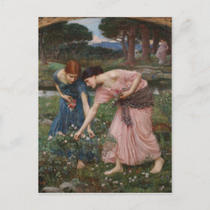 Carte Postale Rassemblez Ye Rosebuds Pendant Que Vous Pouvez
