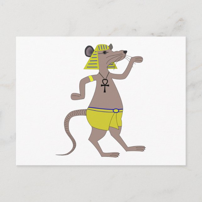 Carte Postale Rat égyptien (Devant)