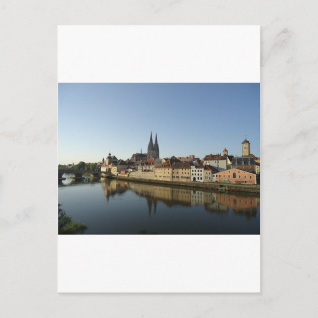 Carte Postale Ratisbonne, Allemagne (Devant)