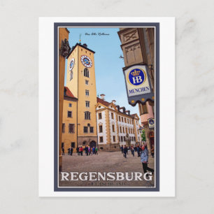 Carte Postale Ratisbonne - Altes Rathaus