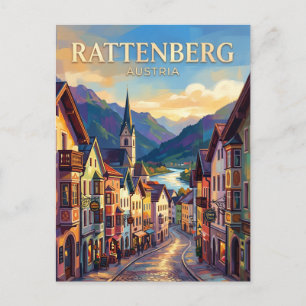 Carte Postale Rattenberg Autriche