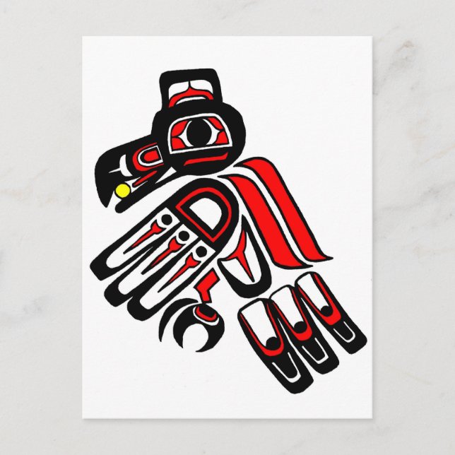 Carte Postale raven haida 2009 (Devant)