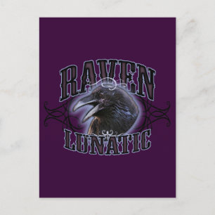 Carte Postale Raven Lunatic