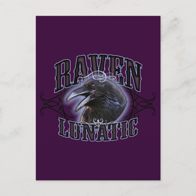 Carte Postale Raven Lunatic (Devant)