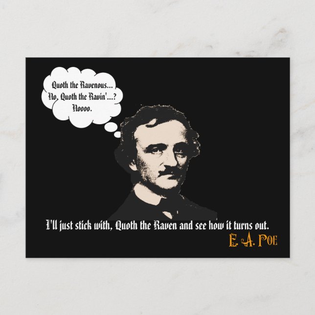 Carte Postale Raven Mad (Devant)