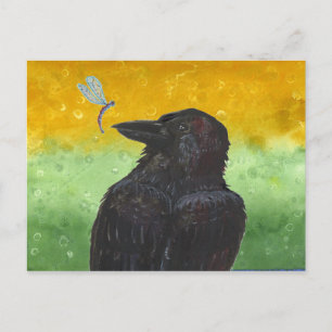 Carte Postale Raven Ponders