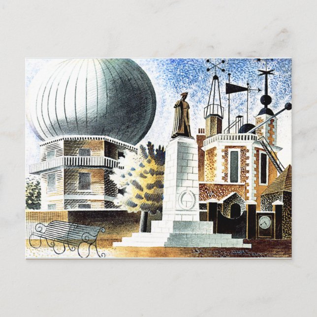 Carte Postale Ravilieux - Observatoire de Greenwich (Devant)