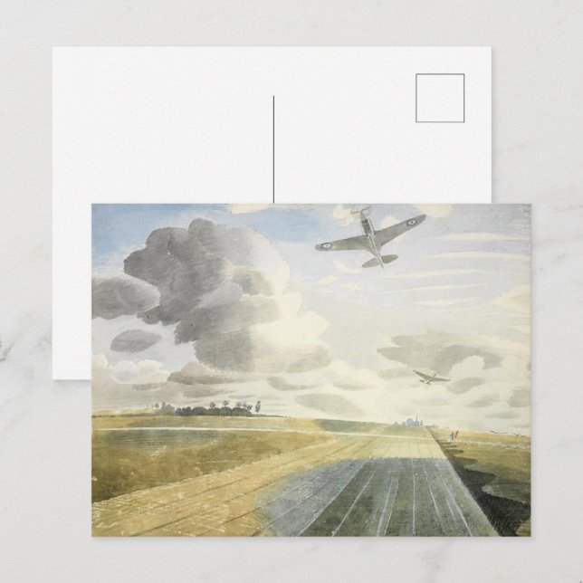 Carte Postale Ravilieux - Perspective piste (Devant / Derrière)