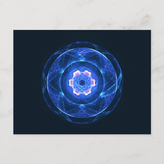 Carte Postale Rayonnement Tcherenkov (Devant)