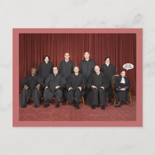 Carte Postale RBG Pas avec eux