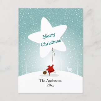 Carte postale Reach Star Christmas