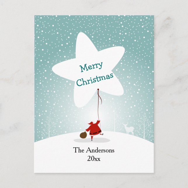 Carte postale Reach Star Christmas (Devant)
