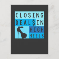 Realtor - Clôture D'Offres En Talons Élevés