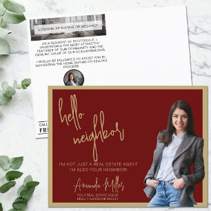 Carte Postale Realtor Mailer Immobilier Marketing Agricole Bonjo