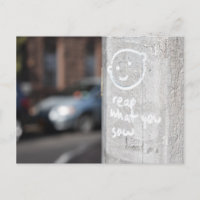 Reap What You Sow New York City Graffiti Photo NYC