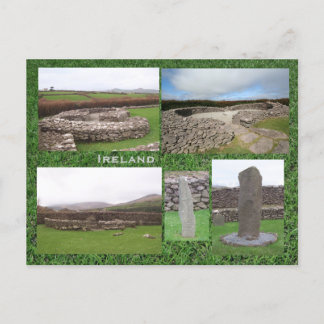 Carte Postale Reask Monastic Site, Kerry Irlande