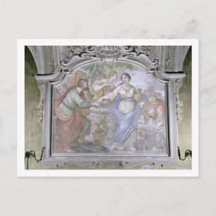 Carte Postale Rebecca au Puits, du Réfectoire, 1753-1754 (