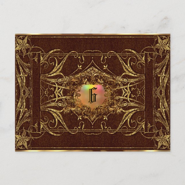 Carte Postale Rebeckae Corgi Victorian (Devant)