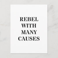 Rebel avec de nombreuses causes