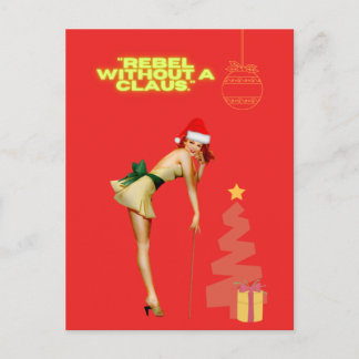 Carte Postale Rebel sans claus