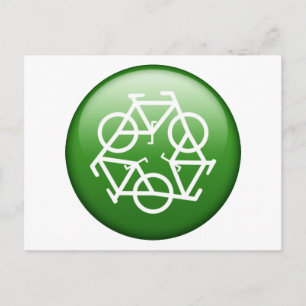 Carte Postale ReBicycle Green