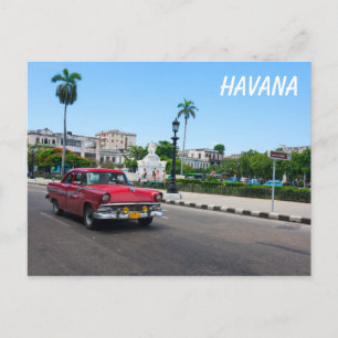 Carte Postale Récars sur la Havana Street