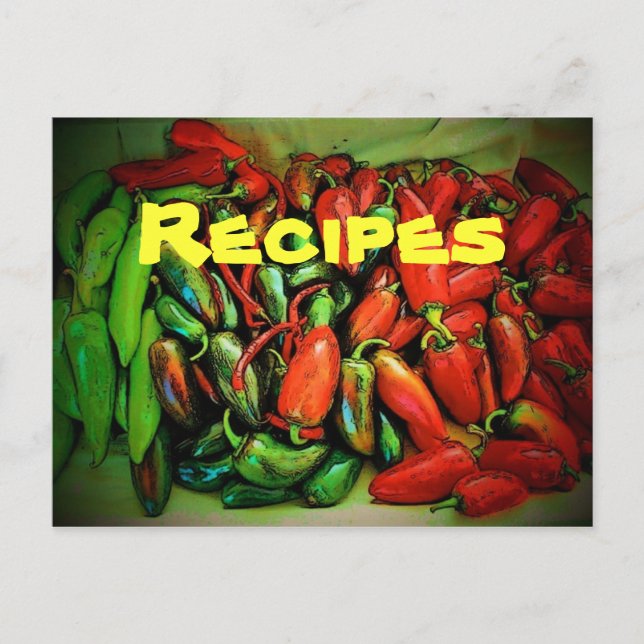 Carte postale Recette (Devant)