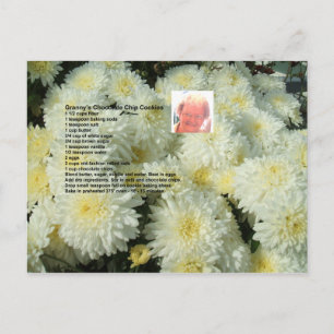 Carte postale Recette Chip Cookies Granny's Chocol