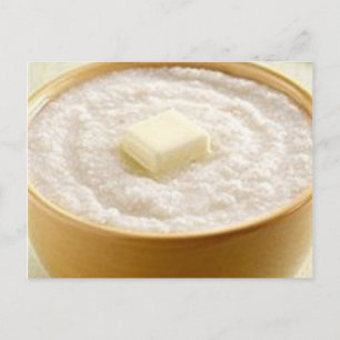 Carte Postale Recette crémeuse de grains du Sud