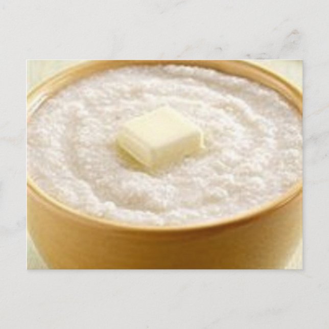 Carte Postale Recette crémeuse de grains du Sud (Devant)