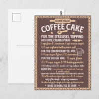 Recette de gâteau à café fait maison pour la Saint