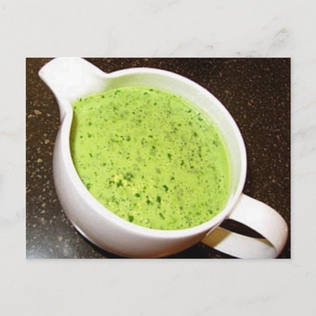 Carte Postale Recette de vinaigrette de citron vert de pavot (Devant)