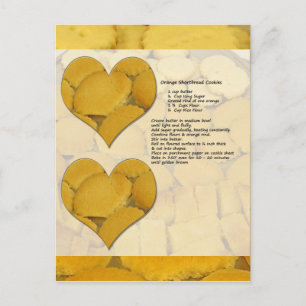 Carte postale Recette Pain De Pain D'Orange