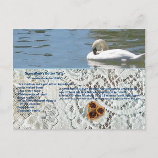 Carte postale Recette Panier Beurre