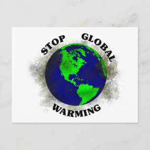 Carte Postale Réchauffement climatique